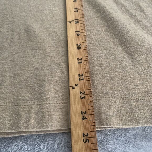 J Jill Tan Women’s Lightweight Sweater Small Turtleneck Cuffed Sleeve Size Large - Picture 10 of 11